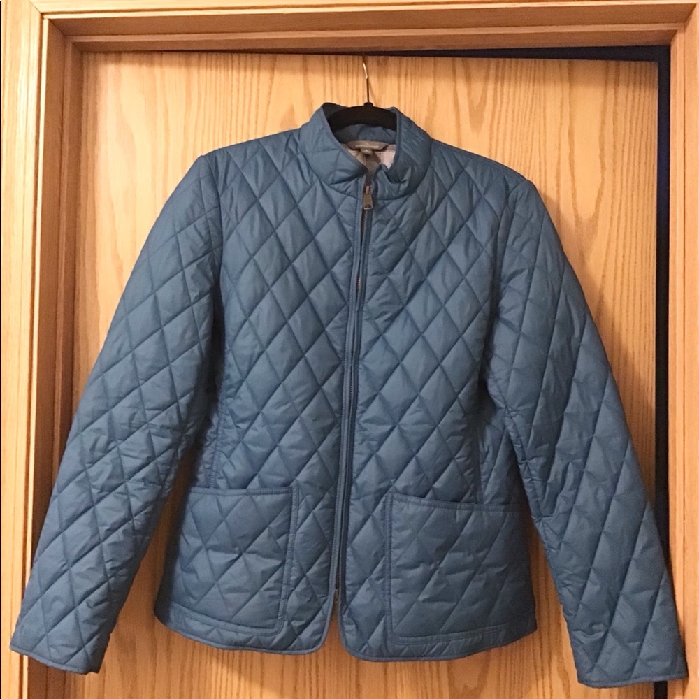 LL Bean Signature Lightweight Quilted Jacket—Sz 8
